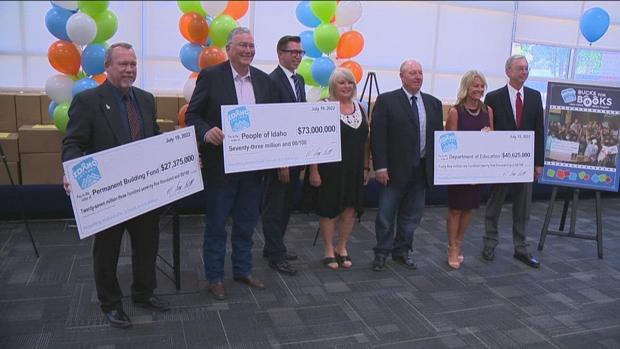 Idaho Lottery celebrates 33 years by donating to Idaho schools