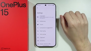 OnePlus 15: Hoe u de trilling van het toetsenbord in- of uitschakelt