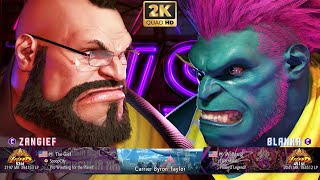 Street Fighter 6 🔥 Snake Eyez (ZANGIEF) VS Wolfgang (BLANKA) 🔥 Ranked Match 🔥 SF6 [2K ACTION]