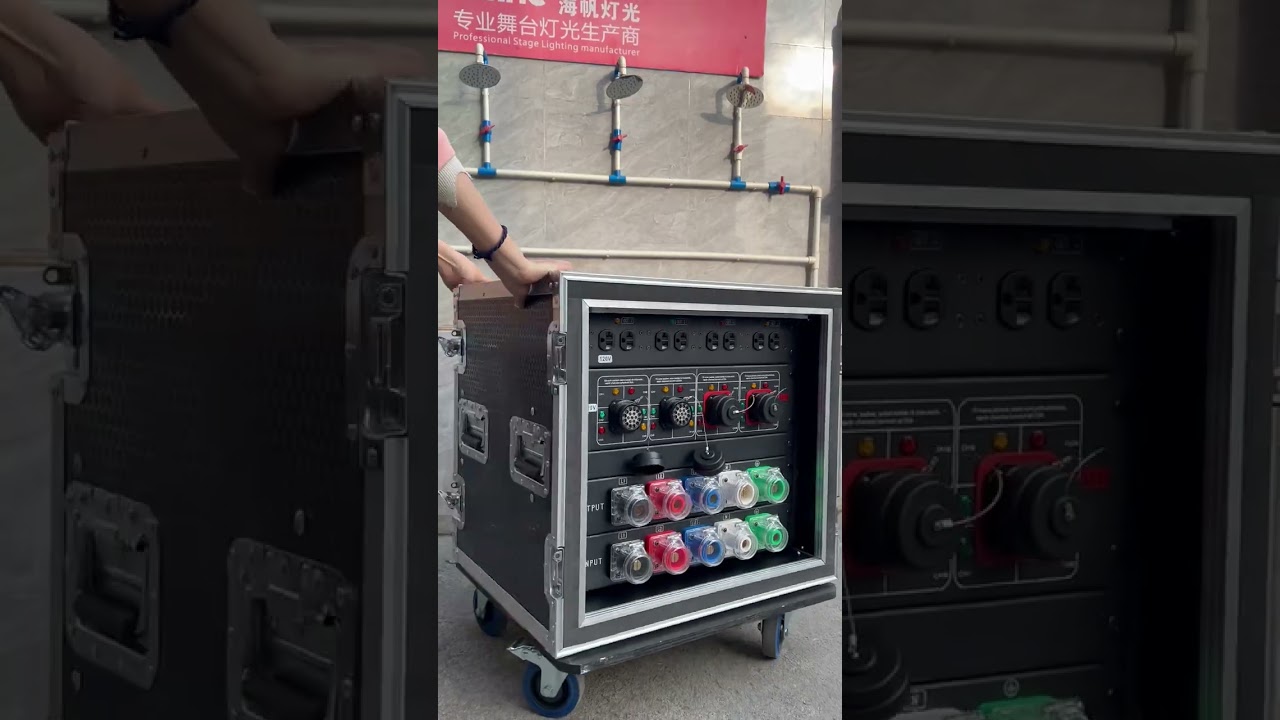 Heavy Duty Power Distribution Cabinet for Stage Lighting Systems