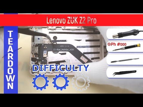 Lenovo ZUK Z2 Pro zuk z2-row 📱 Teardown Take apart Tutorial