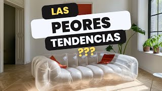 😱 Las PEORES TENDENCIAS de DISEÑO de TODOS LOS TIEMPOS  ✨  Home decor