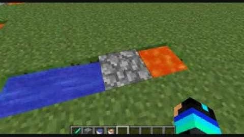Minecraft (1.7.2 +) How to make a cobblestone generator.