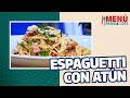 Espaguetti con atún