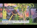 Jackson firefighters battle early morning fire on Raymond Road
