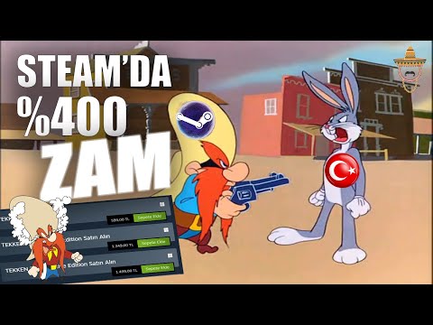 STEAM'A ÇOK CİDDİ ORANDA ZAMLAR GELİYOR ! | STEAM OYUNLARINA %400 YENİ ZAM GELDİ ! #steam #zam