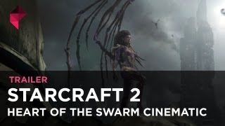 StarCraft 2: Heart of the Swarm opening cinematic