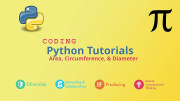 5 - Python Programming - Area, Circumference & Diameter