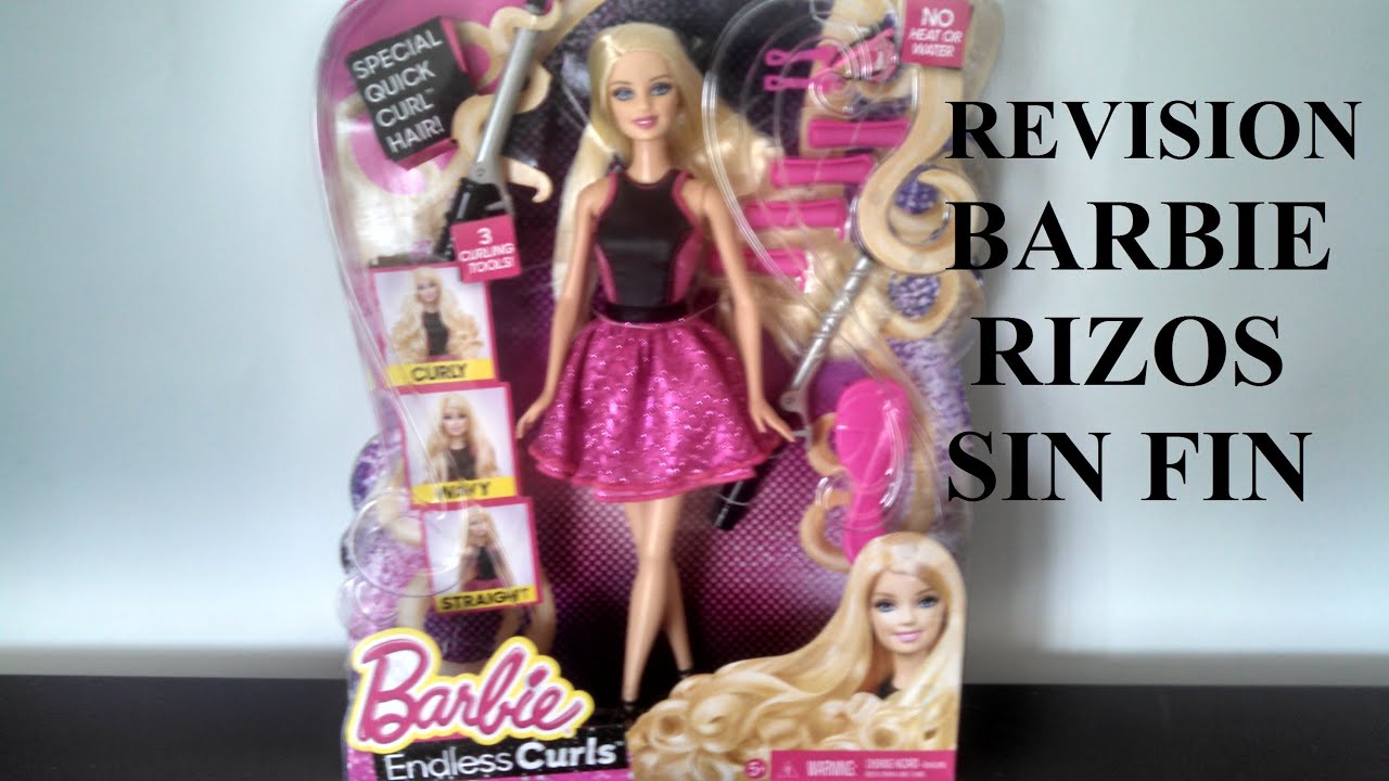 Revision Barbie Rizos Sin Fin Barbie Endless Curls Doll