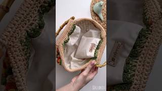 Удивительная красота из остатков пряжи  #crochet #bag #tutorialcrochet #88klubkov