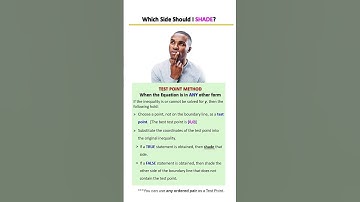 Graphing Linear & Nonlinear Inequalities |Which Side Should I SHADE?, Ex 2