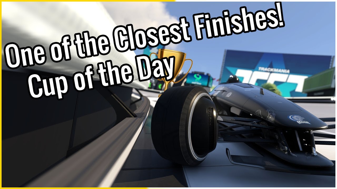 [TM] One of the Closest Finishes | Trackmania Cup of the Day - YouTube
