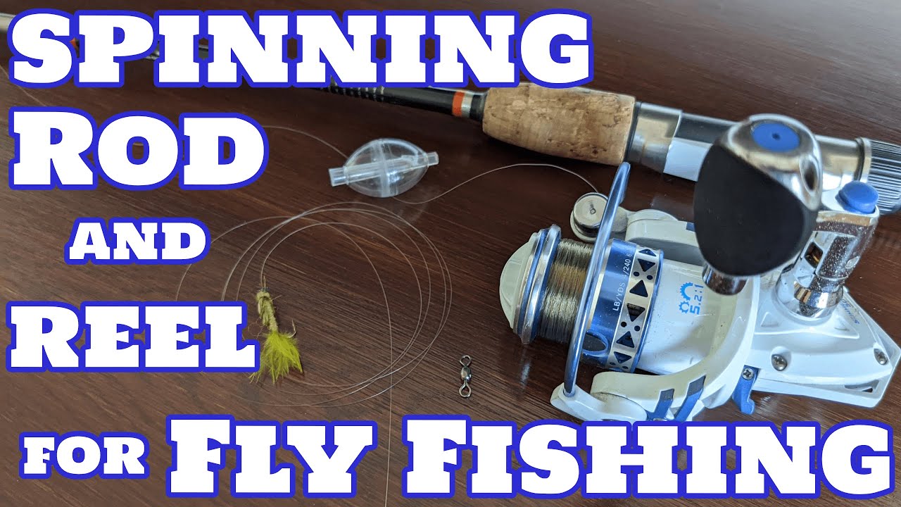 Fly Fishing With A Spinning Rod - The Drop Shot Fly Rig (You'll Catch Tons  of TROUT!!!) 