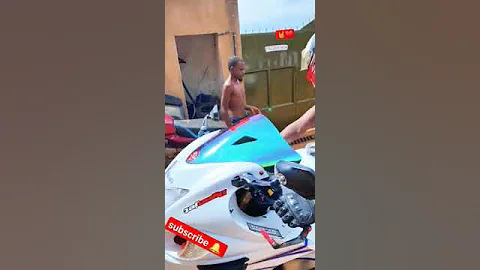 New home runner 🤘💥 #alienskin #ugandamusic #bike #video #shorts #nellyfirst256