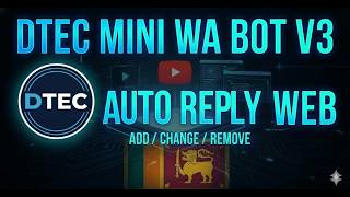 How to Change Or Add Auto Replies For Dtec Mini Whatsapp Bot | #whatsappbot #dtecmini #webdashboard