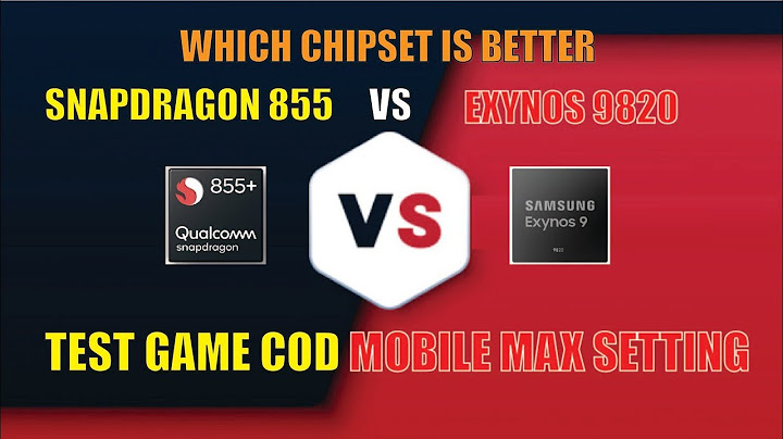 So sánh snapdragon 855 và exynos 9820