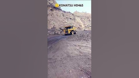☠️✅KOMATSU DUMPER HD465 IN COAL MINE#SUBSCRIBE#RAJKUMAR
