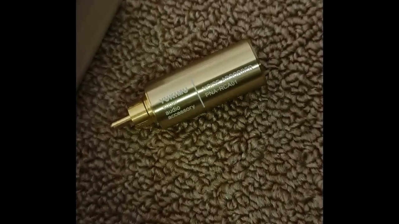 Yukimu Super Audio Accessory - PNA RCA01 Noise Absorber ! Magic 