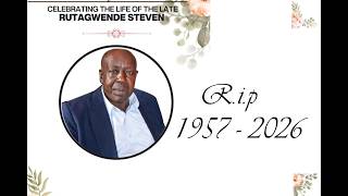 CELEBRATING  THE LIFE  RUTAGWENDE  STEVEN