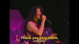 Selena Si Una Vez Live [ English Translation Lyrics/ Letra ]