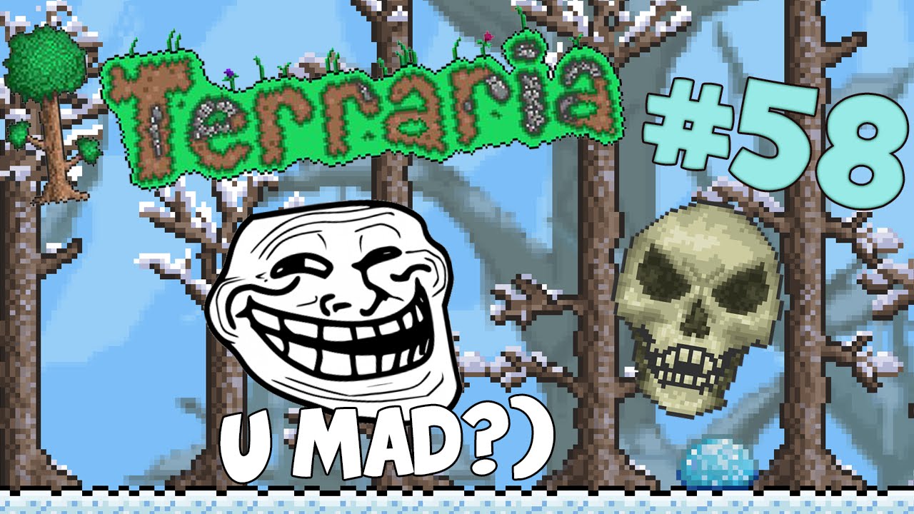 Lets Play Terraria Iosandroid Edition Trolling The Skeletron Mini Dungeon Episode 58 - 