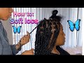 TUTORIAL: Distressed soft locs 🦋 | EASY Beginner Friendly Method