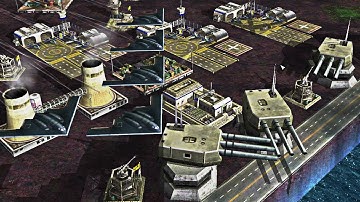 USA Air Force vs 7 GLA BOSS - Command & Conquer Generals Apocalyptic