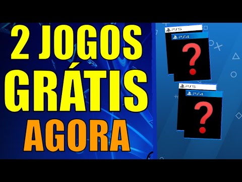 CORRE !! 2 JOGOS GRÁTIS NO PS4 E PS5 AGORA !! 1 JOGO GRÁTIS PARA
