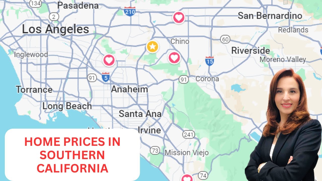 Home Prices in Chino Hills, Corona and Yorba Linda