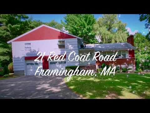 21 Red Coat Road, Framingham, MA home video tour