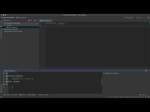 Seu primeiro programa em Python (usando o interpretador)