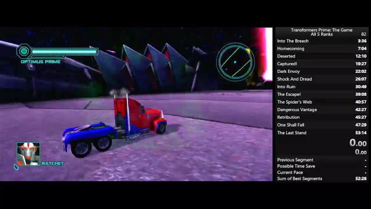 Transformers Prime: The Game (Wii-U) Stage 1 (Any%) In 