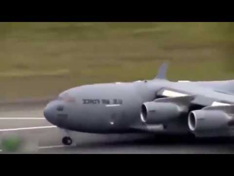 Video: A Military Plane Crashes