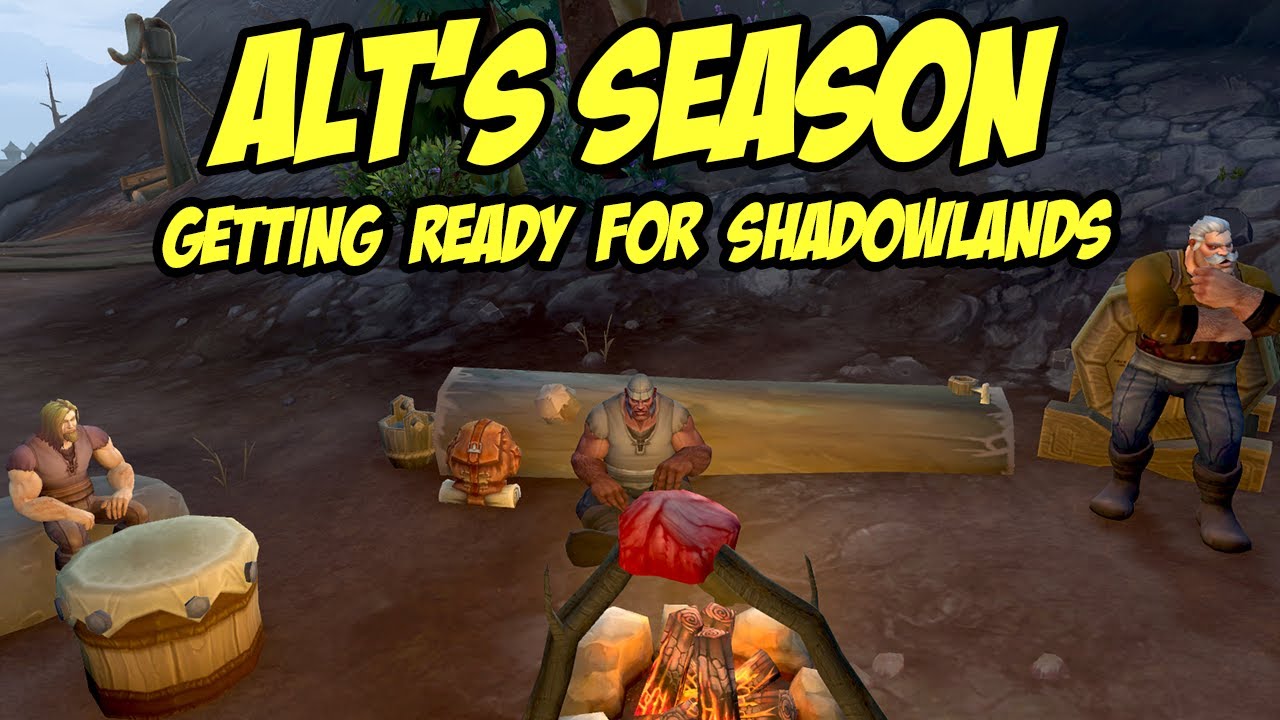 WoW: Battle For Azeroth 8.3: ALT'S Getting READY for Shadowlands 🙏 Experience Boost! #1