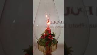 Noma Illuminated Hurricane Lantern Vintage