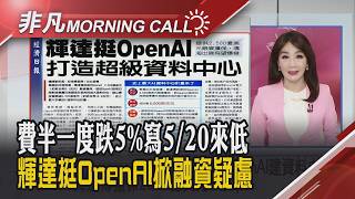 韓股開盤創4/20來新低 長鑫暴漲+陸DUV量產 記憶體股挫 微軟擴租算力.超微推新品 蘋果重回市值王 輝達博通CPO量產｜主播陳韋如｜【非凡Morning Call】20260728｜非凡財經新聞