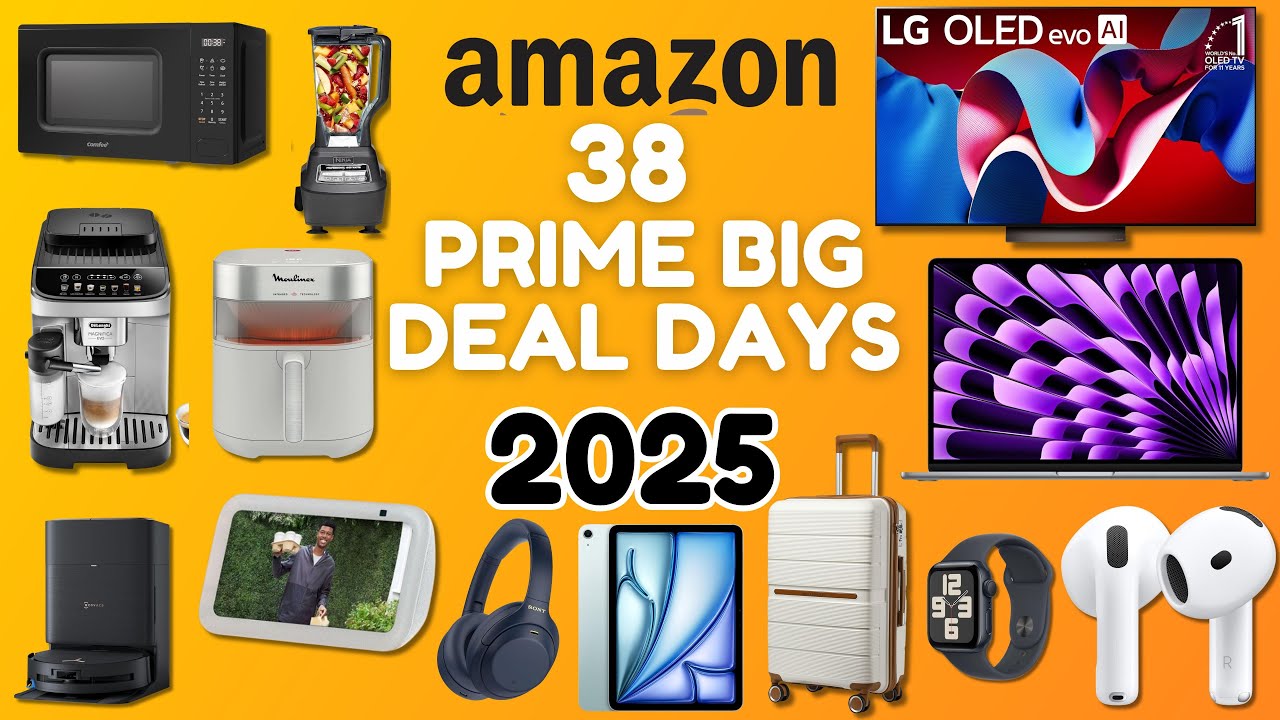 INSANE Amazon Prime Big Deal Days Deals 2025! - YouTube