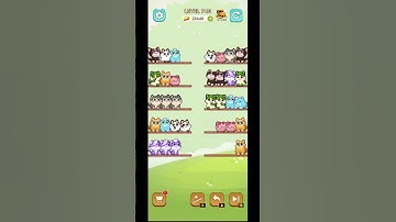 Cat Sort Level 740 with Puzzle_Daddy