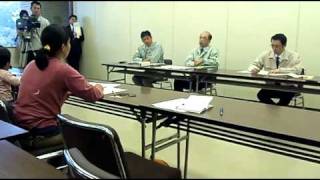 20110427　山口県庁へお母さんたちが申入れ 2 （上関原発建設計画問題)