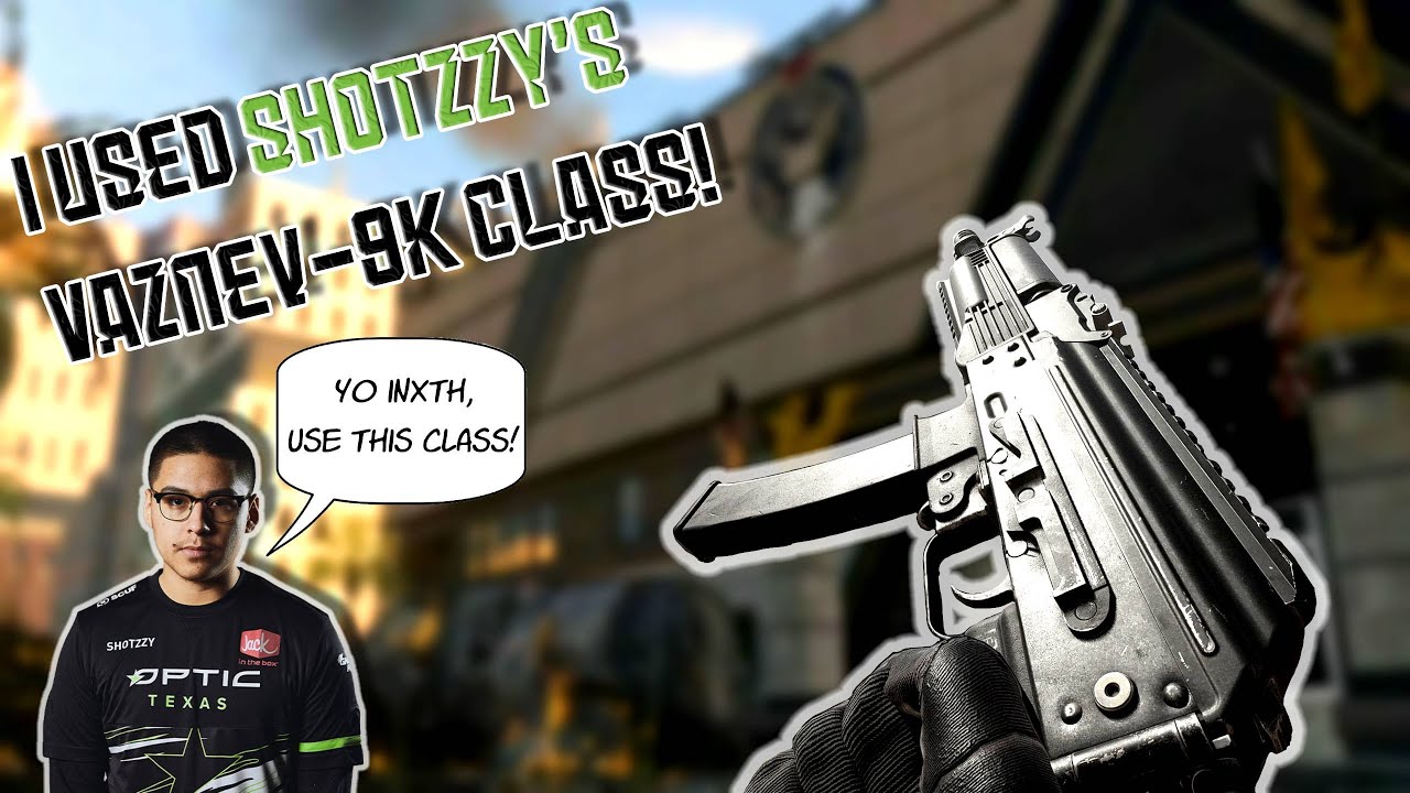 SHOTZZY'S VAZNEV CLASS *DOMINATES* ON MW2 - YouTube