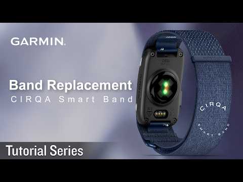 Tutorial - CIRQA Smart Band: Replace CIRQA Smart Band | Switch Smart Band from Wristband to Armband