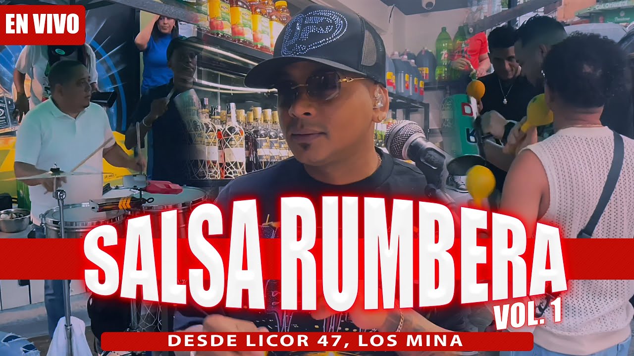 SALSA RUMBERA💃🕺MIX VOL.1 🔴EN VIVO DESDE LOS MINA / DJ ALBERT