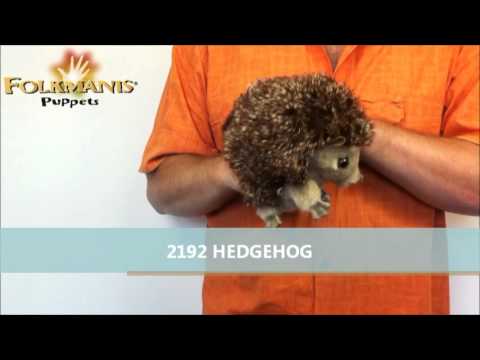 folkmanis hedgehog puppet