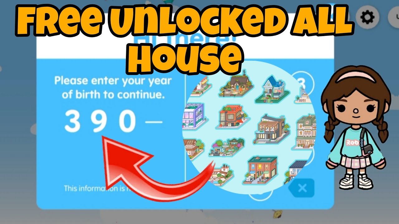 NEW UPDATE! FREE UNLOCKED ALL HOUSE🏡! 100% FREE | TOCA BOCA FREE PROMO CODE