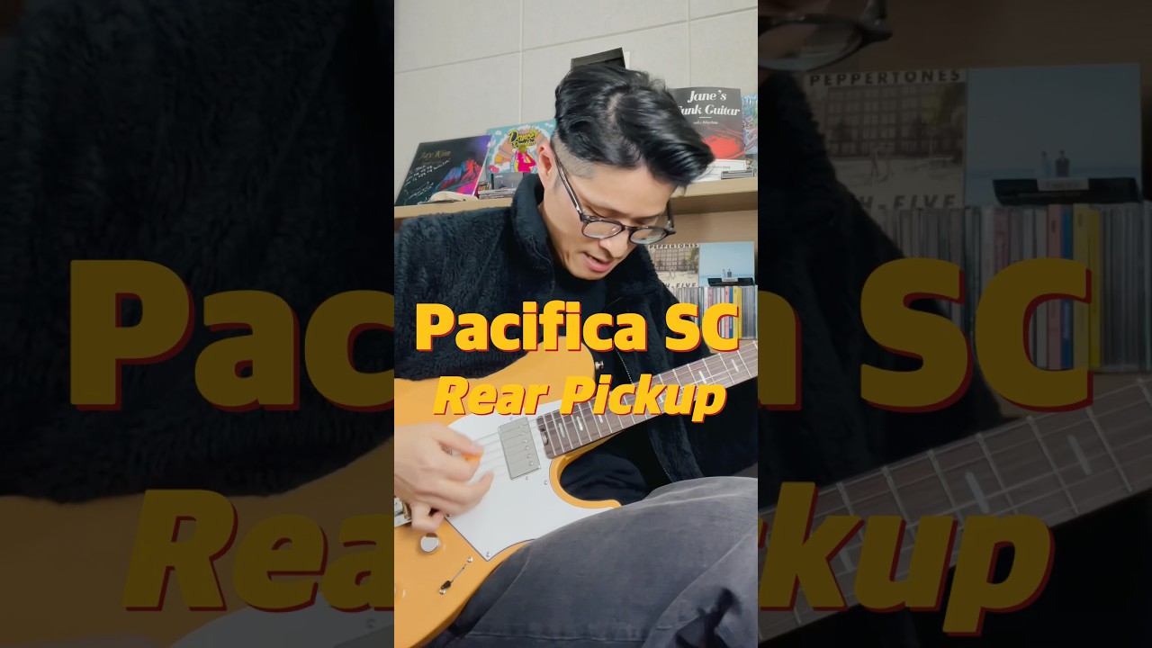 Yamaha Pacifica SC Model rear pickup pull | 21세기의 어떤날 양재인