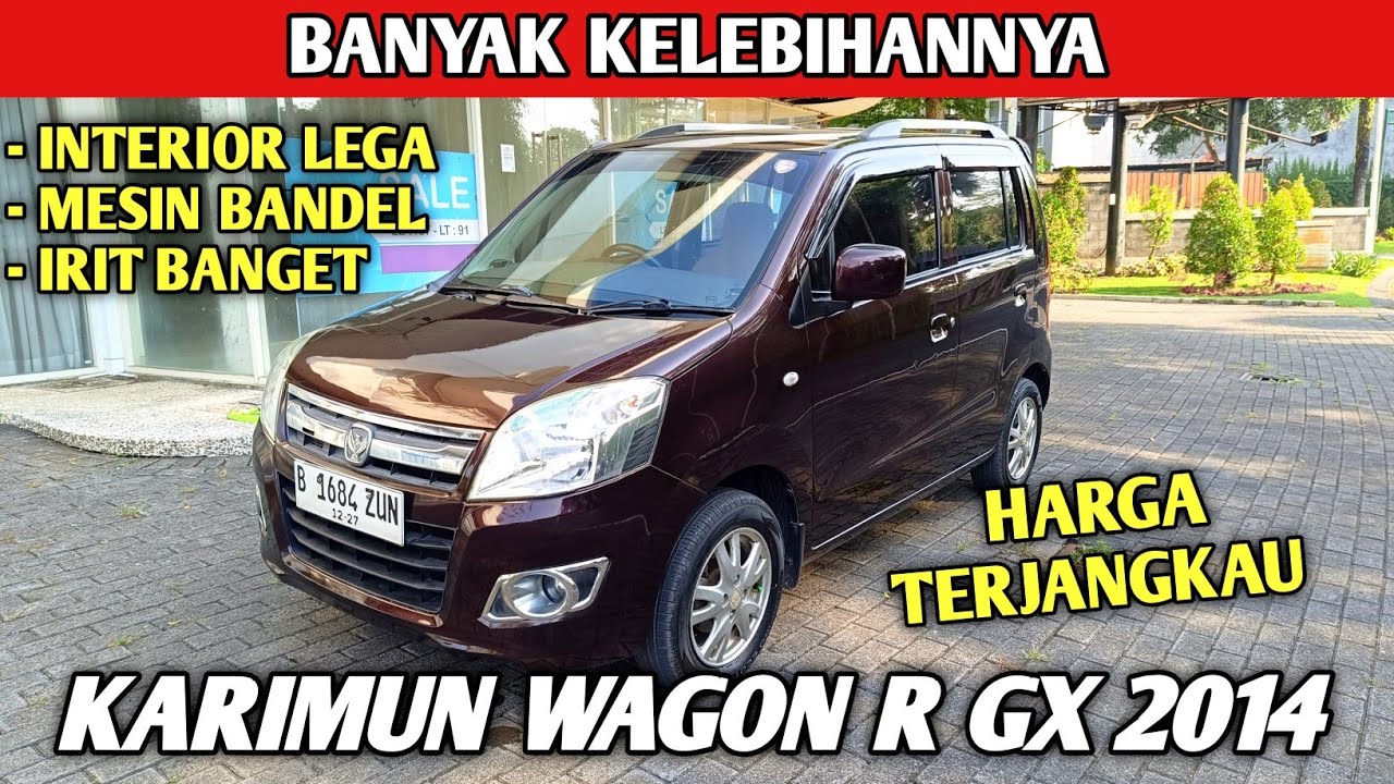 MOBIL MURAH BANDEL BANYAK KELEBIHAN SUZUKI KARIMUN WAGON R GX 2014