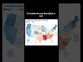 % of adults who say they believe in God