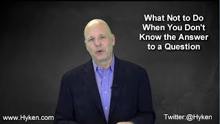 Famous Customer Service Expert Shares What Not to Do When You Don't Know the Answer Wealth