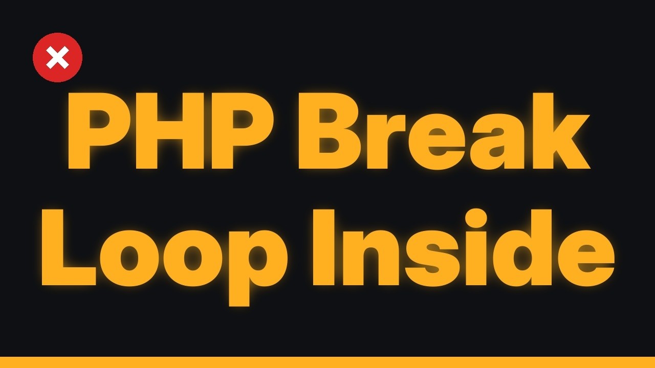 Break while loop inside for loop (4 Solutions!!) - YouTube