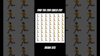 ODD EMOJI OUT |Emoji Puzzel BrainGame |Emoji Riddle Challenge |#Shorts#Riddle_Challenge #brainteaser